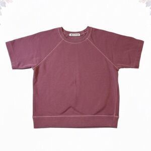 AMO Grove Raglan Vintage Rose Lounge Collection Sweatshirt Shirt Top